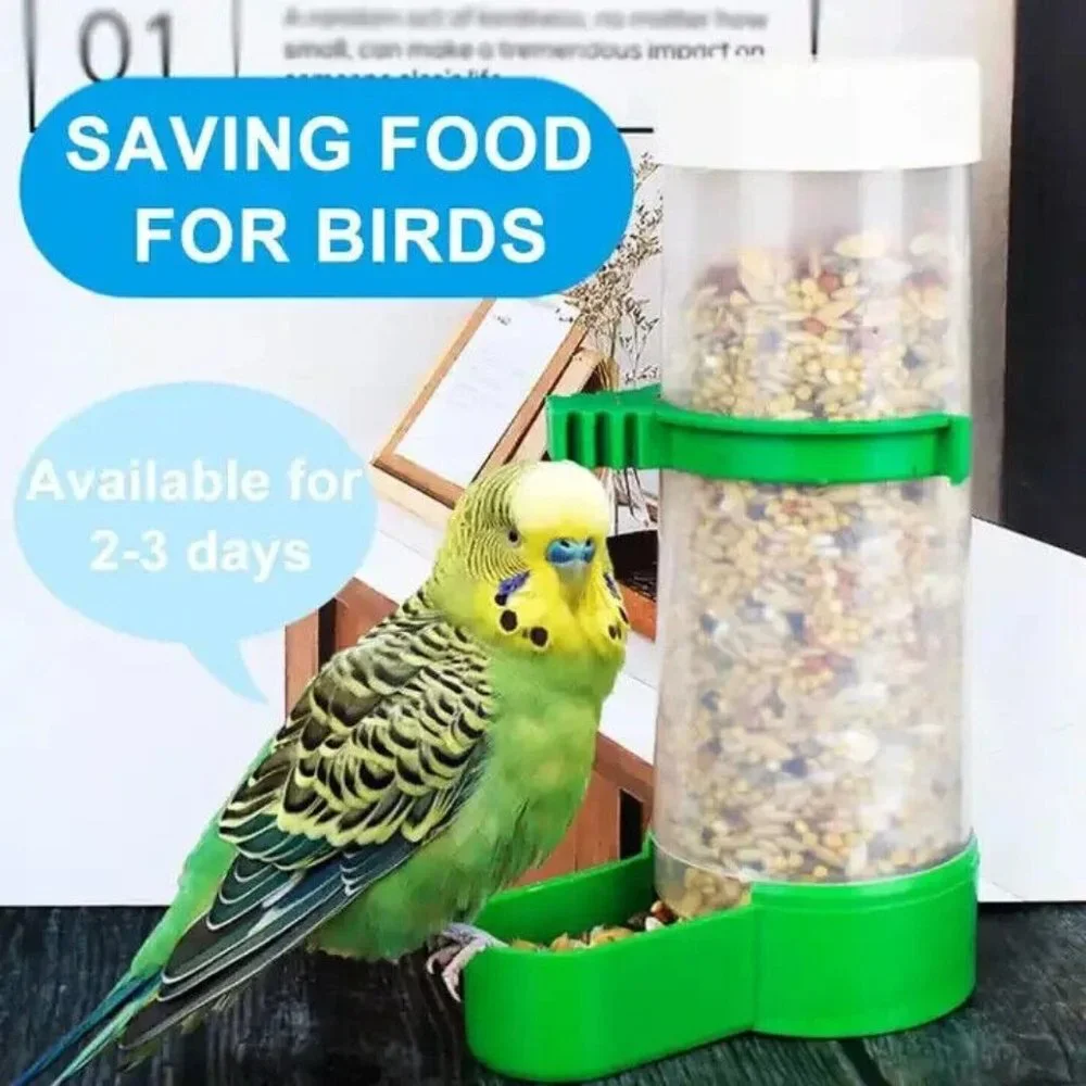 4 pcs Bird cage Hanging water Feeder for Large Capacity Plastic Container